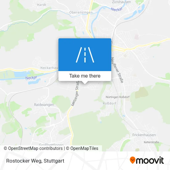 Карта Rostocker Weg