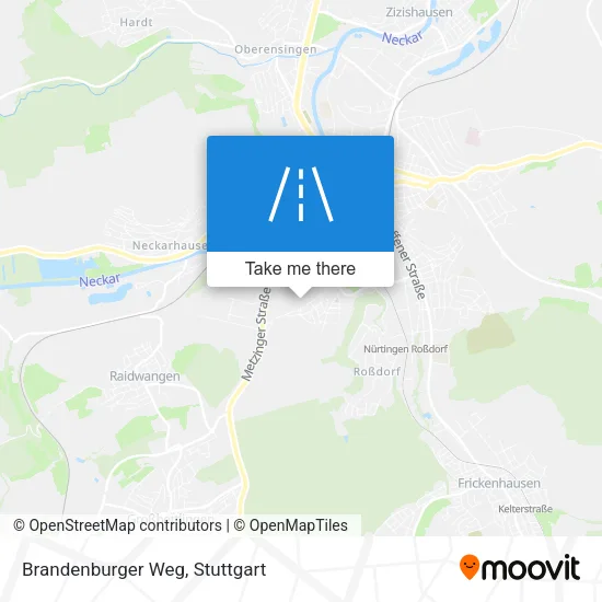 Карта Brandenburger Weg