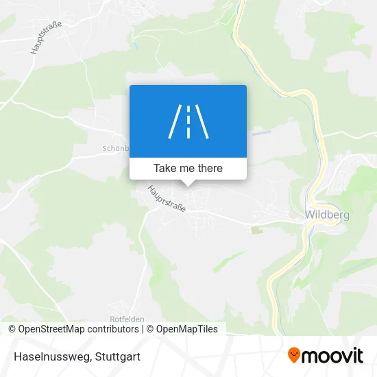 Карта Haselnussweg
