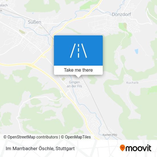 Im Marrbacher Öschle map