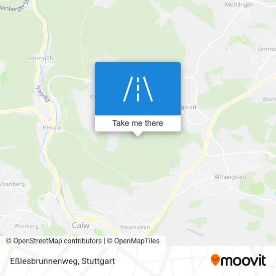Карта Eßlesbrunnenweg
