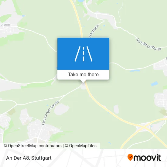 Карта An Der A8