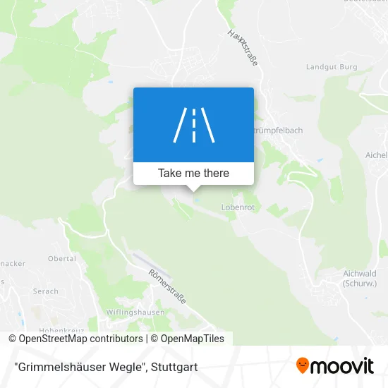 "Grimmelshäuser Wegle" map