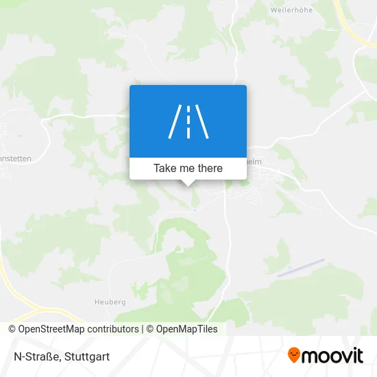 Карта N-Straße