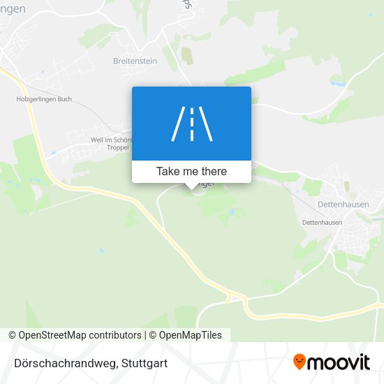 Dörschachrandweg map