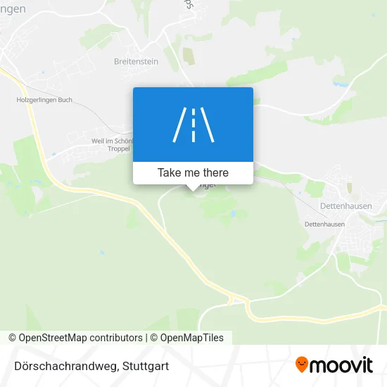 Карта Dörschachrandweg