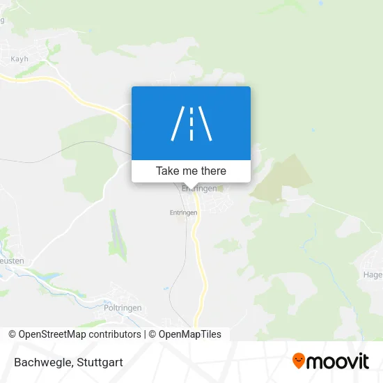 Карта Bachwegle