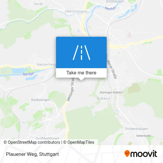 Карта Plauener Weg