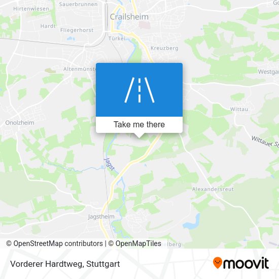 Карта Vorderer Hardtweg