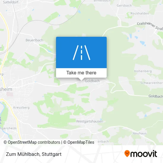 Карта Zum Mühlbach
