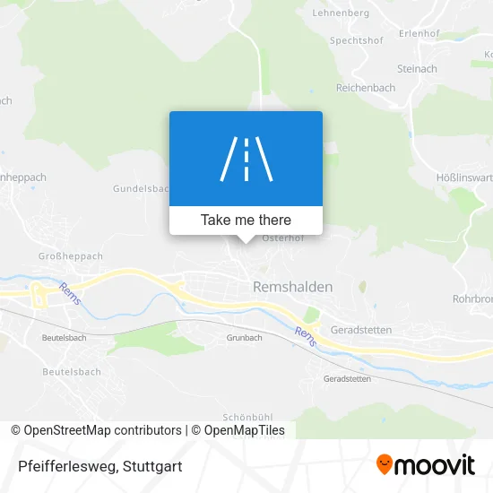 Карта Pfeifferlesweg