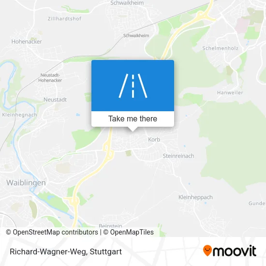 Карта Richard-Wagner-Weg