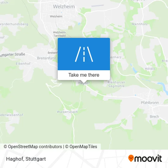 Haghof map