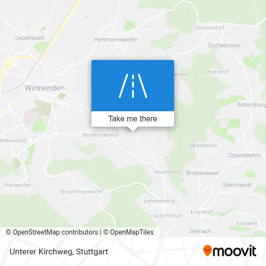 Unterer Kirchweg map