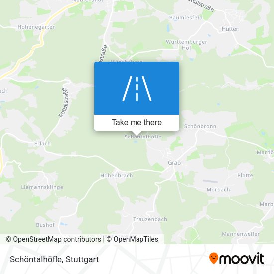 Schöntalhöfle map