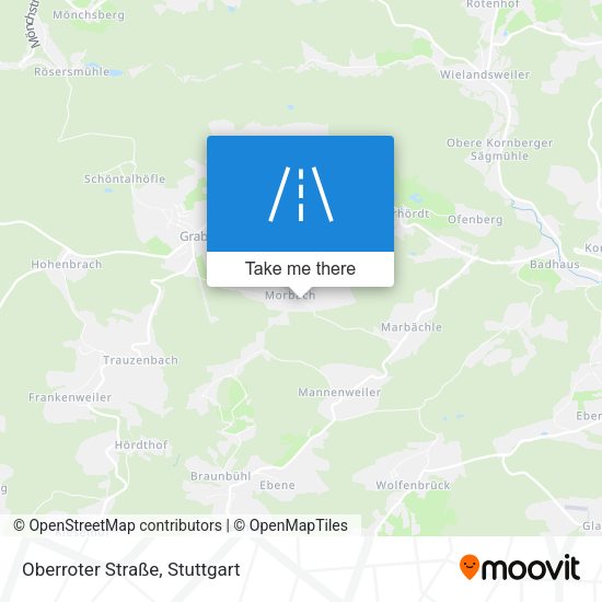 Oberroter Straße map