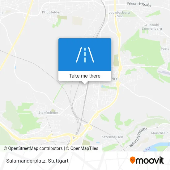 Карта Salamanderplatz