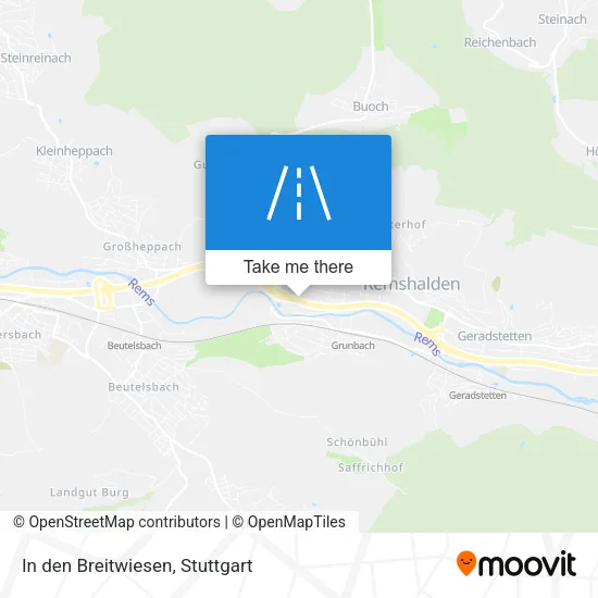 Карта In den Breitwiesen