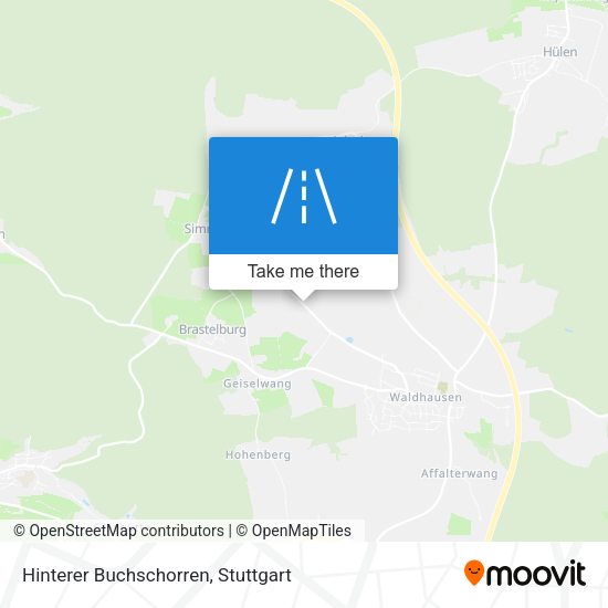 Hinterer Buchschorren map
