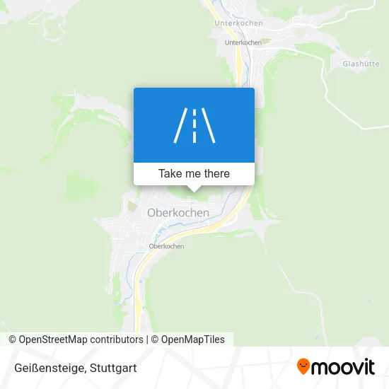 Карта Geißensteige