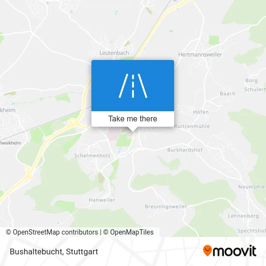 Карта Bushaltebucht