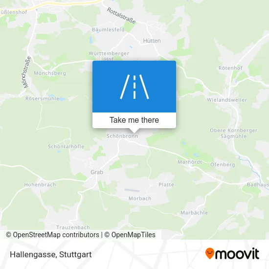Hallengasse map