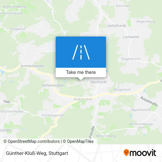 Карта Günther-Kluß-Weg