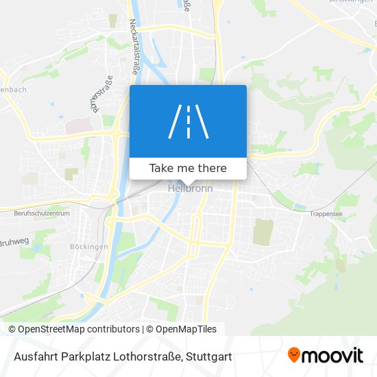 Ausfahrt Parkplatz Lothorstraße map