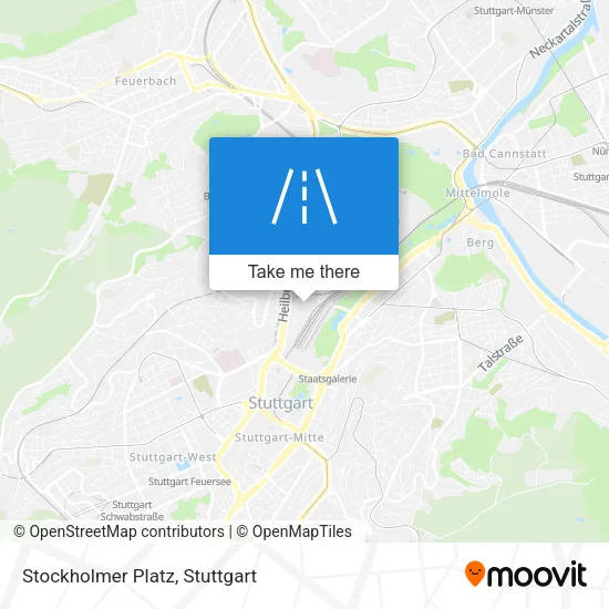 Карта Stockholmer Platz