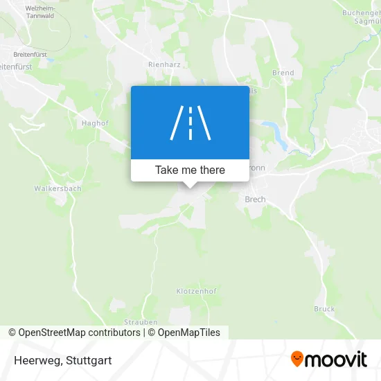 Карта Heerweg