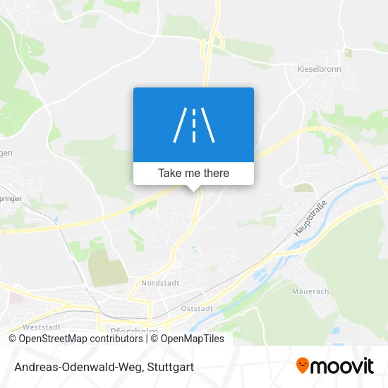 Карта Andreas-Odenwald-Weg