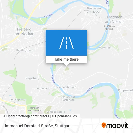 Карта Immanuel-Dornfeld-Straße