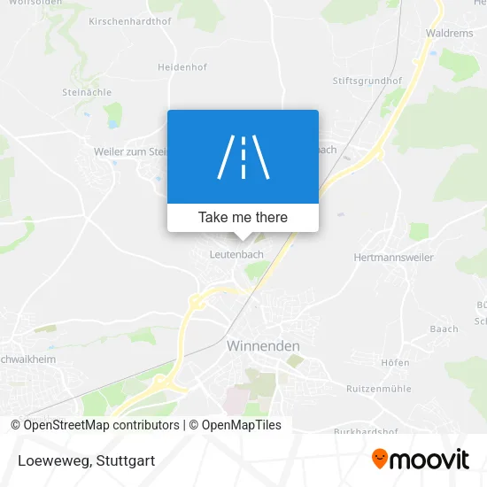Карта Loeweweg