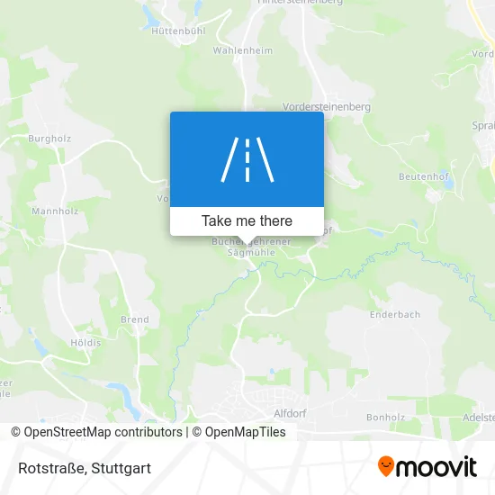 Карта Rotstraße