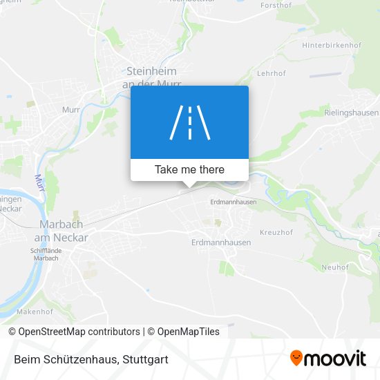 Beim Schützenhaus map