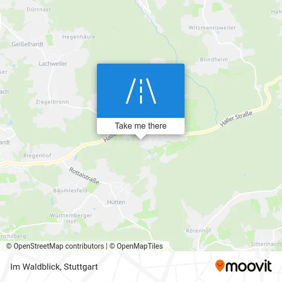 Карта Im Waldblick