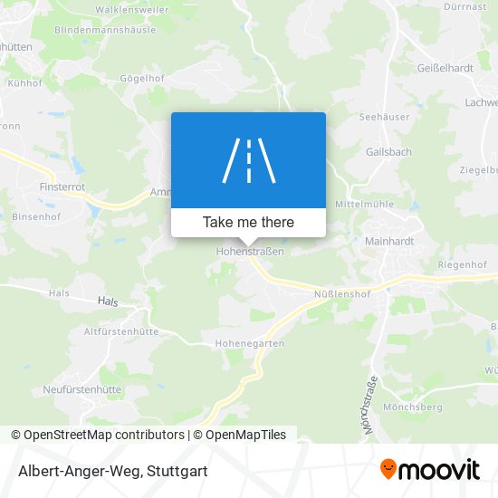 Карта Albert-Anger-Weg