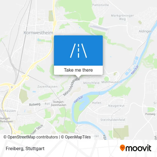 Карта Freiberg