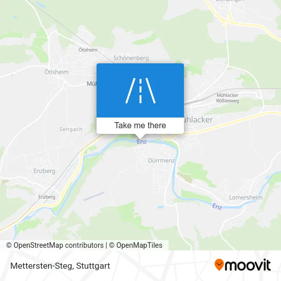 Карта Mettersten-Steg
