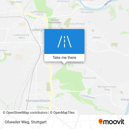 Карта Oßweiler Weg