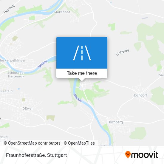 Fraunhoferstraße map