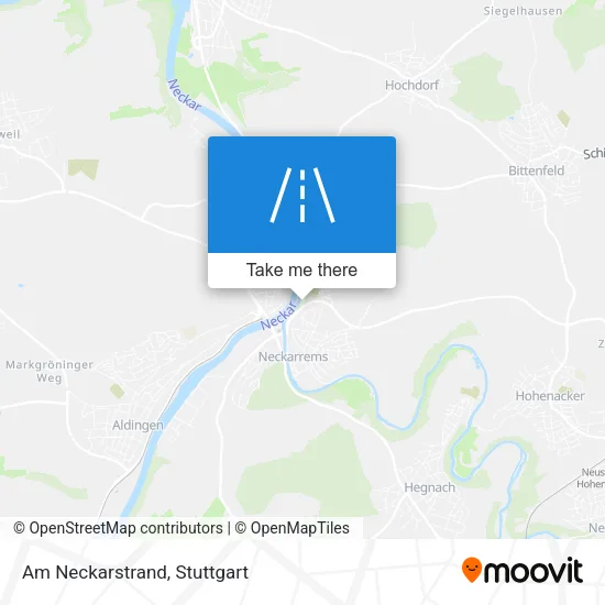 Карта Am Neckarstrand