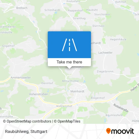 Raubühlweg map