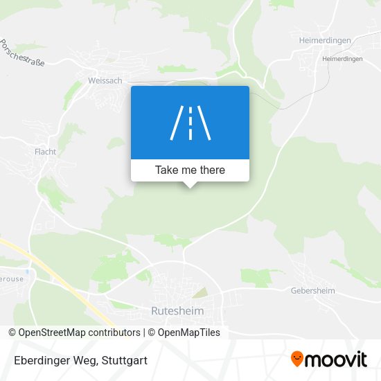 Карта Eberdinger Weg
