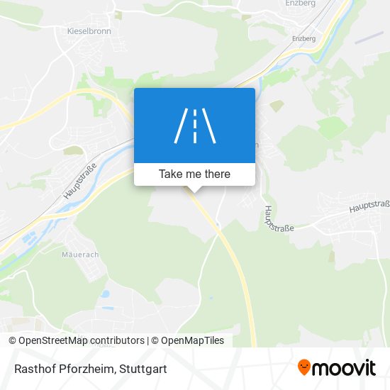 Rasthof Pforzheim map