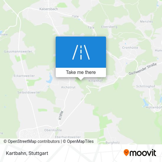 Карта Kartbahn