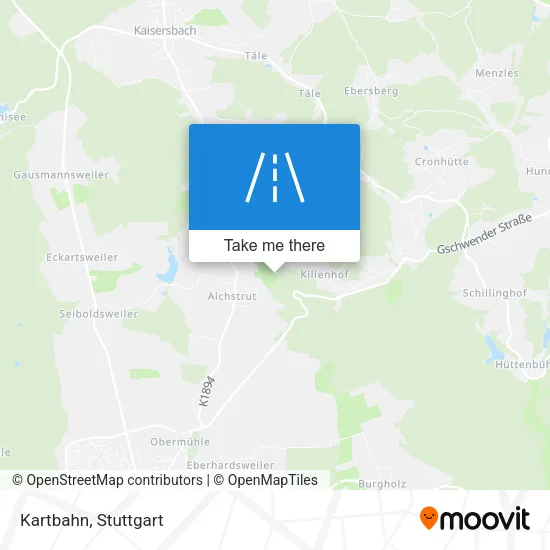 Карта Kartbahn