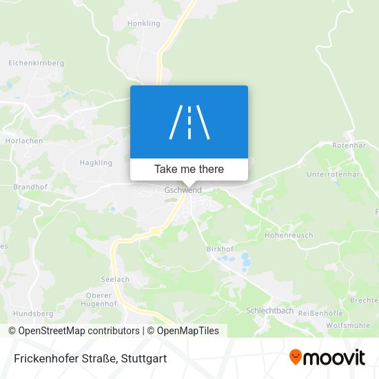 Frickenhofer Straße map