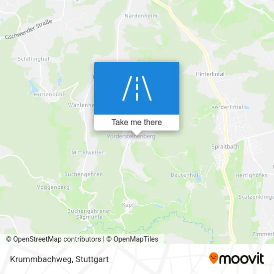 Карта Krummbachweg