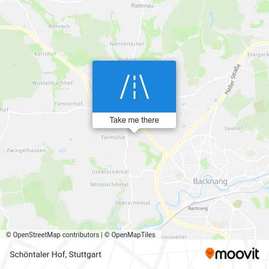 Карта Schöntaler Hof